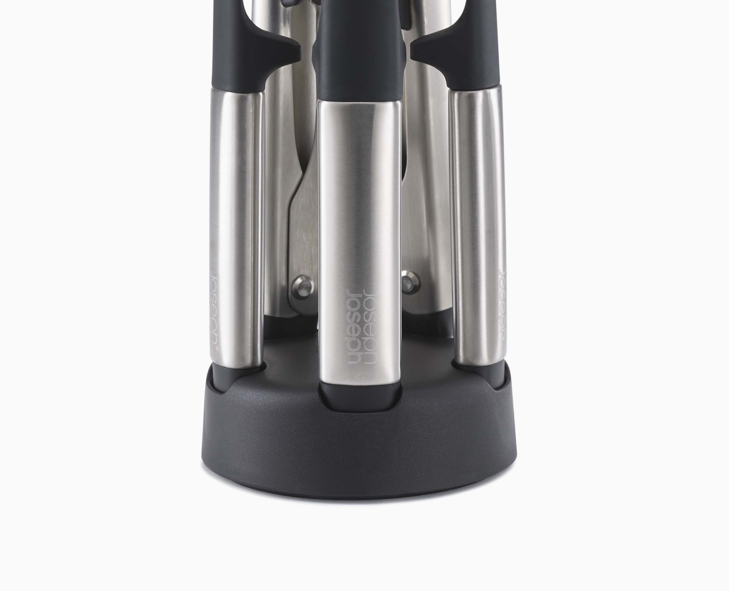 joseph-joseph-elevate-fusion-5-piece-stainless-steel-utensil-set-with-stand image 4