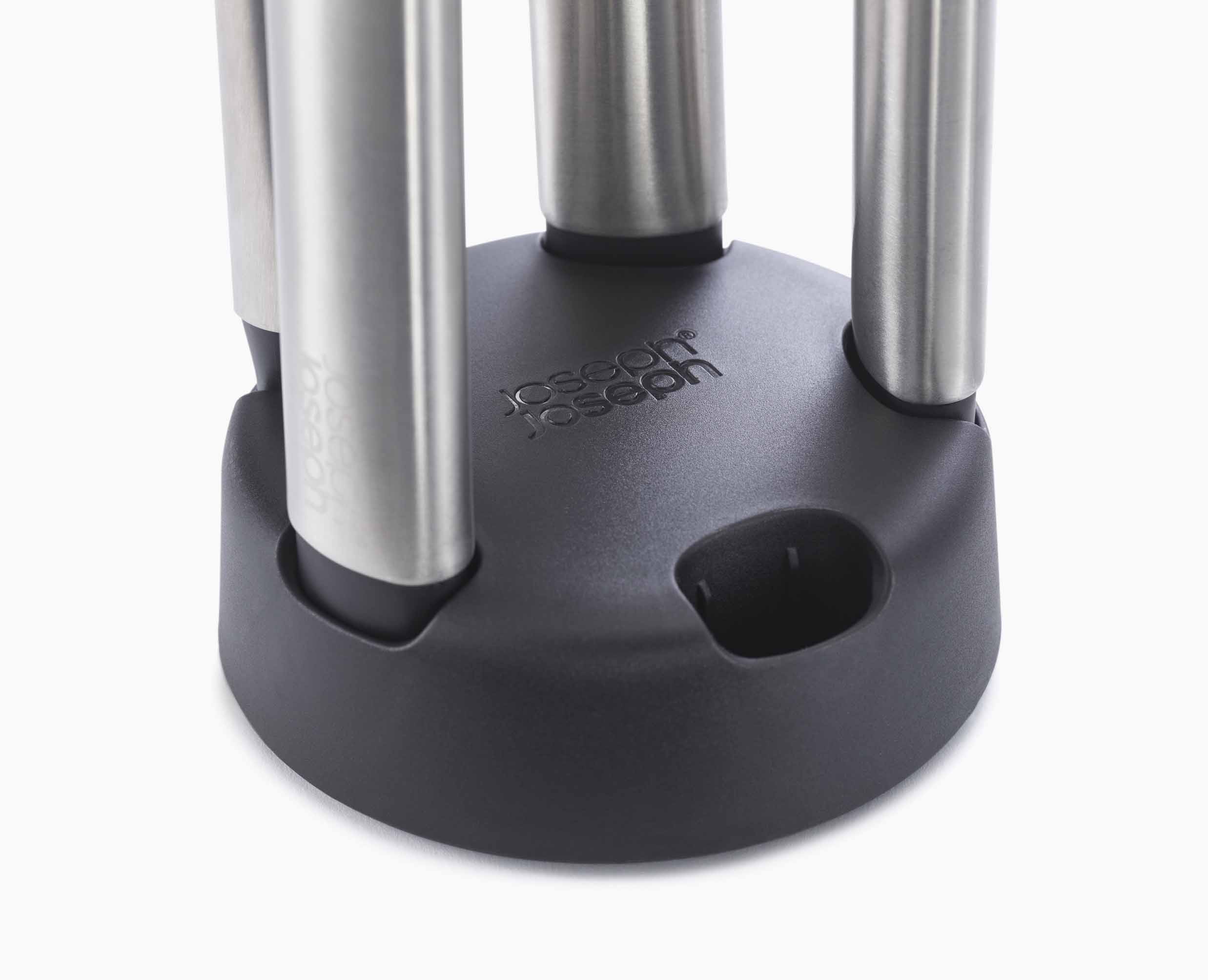 joseph-joseph-elevate-fusion-5-piece-stainless-steel-utensil-set-with-stand image 7