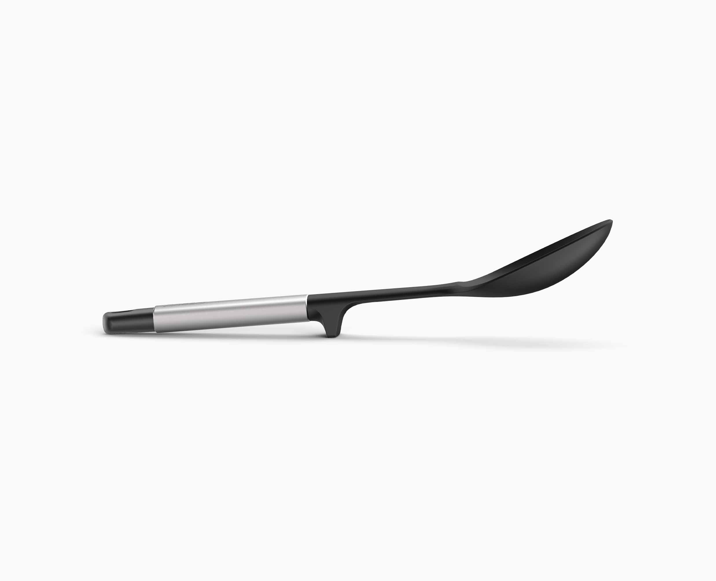 joseph-joseph-elevate-stainless-steel-silicone-solid-spoon image 4