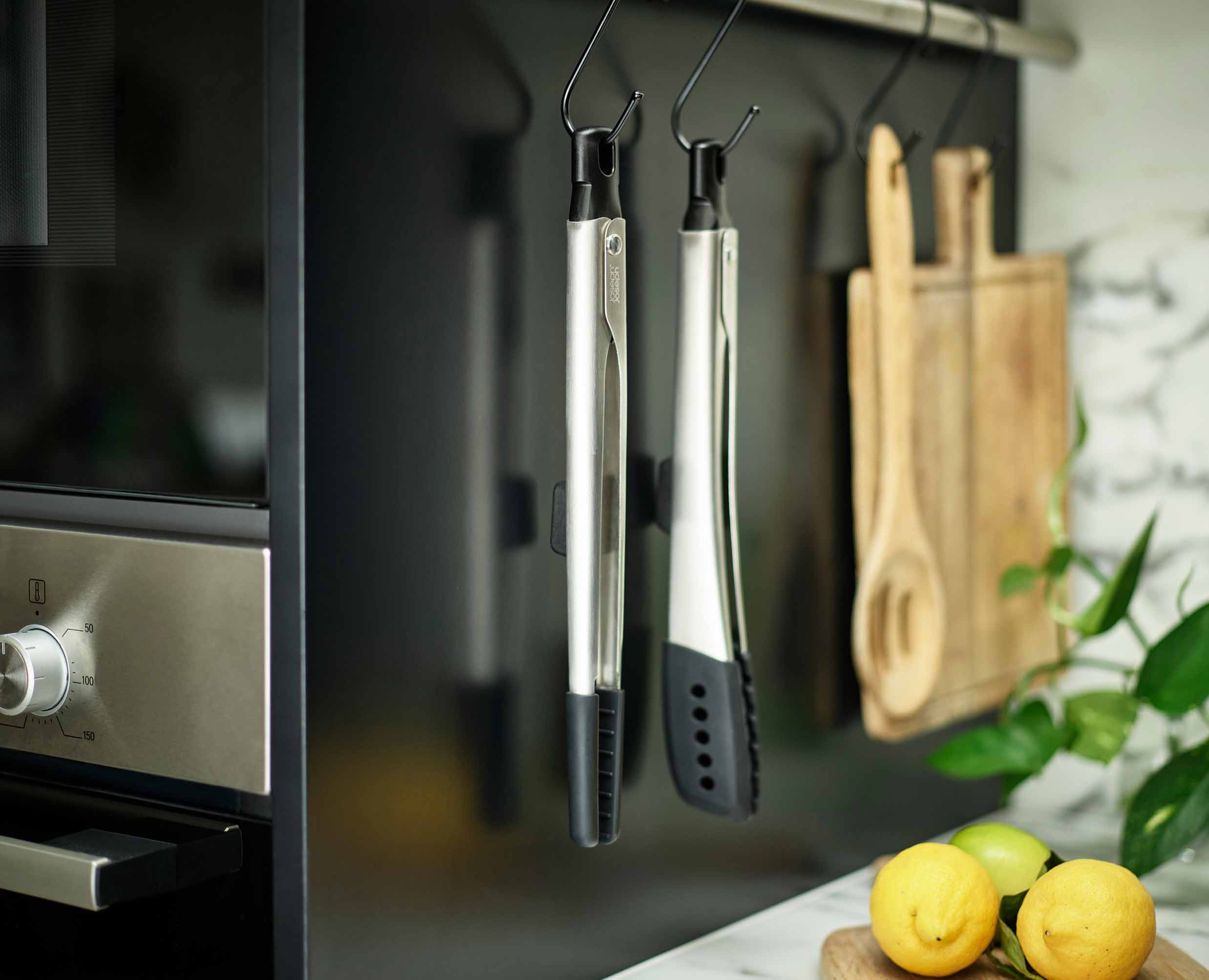 joseph-joseph-elevate-fusion-2-piece-stainless-steel-tong-set image 3