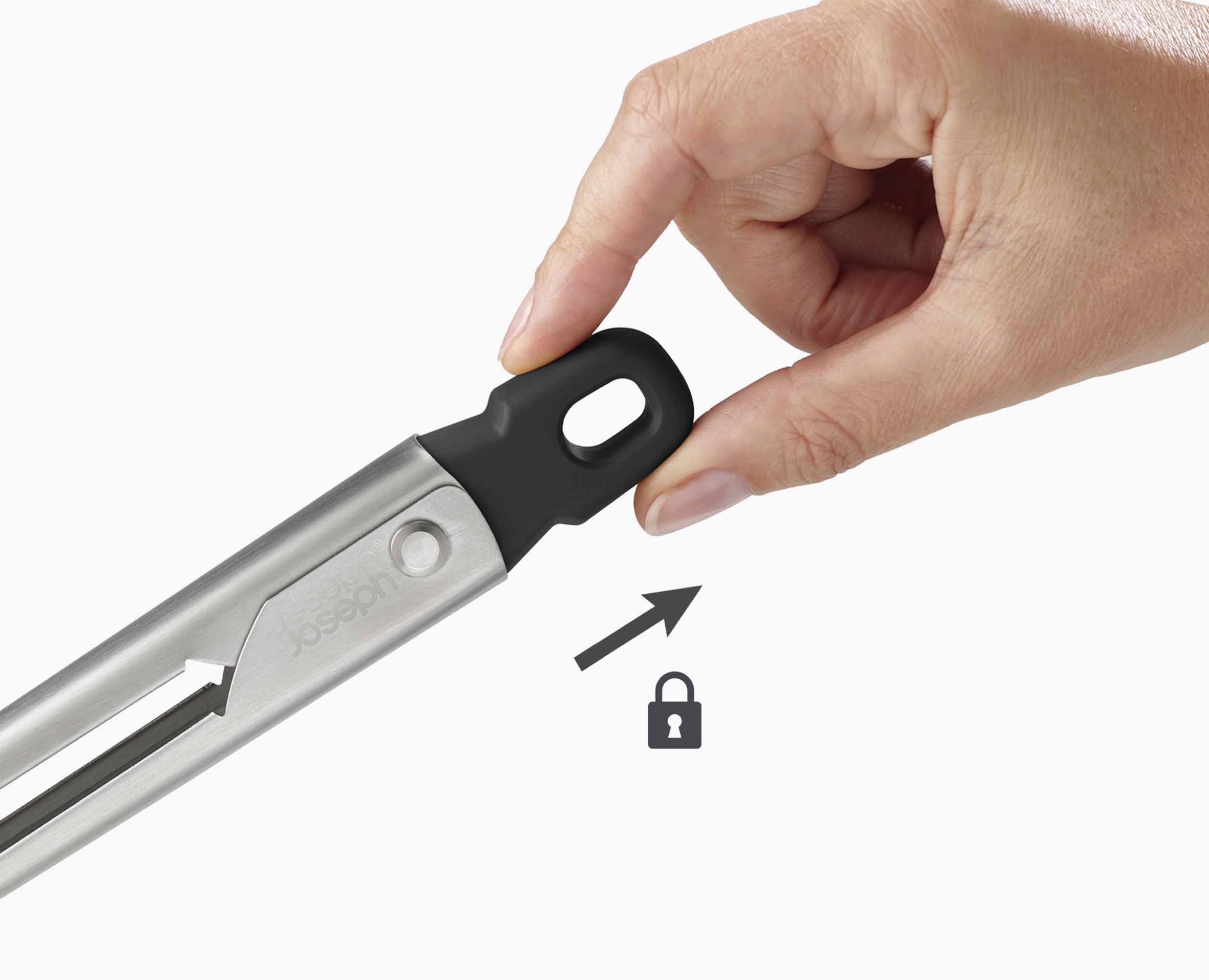 joseph-joseph-elevate-fusion-stainless-steel-precision-tongs image 8