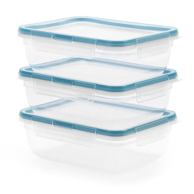 snapware-total-solution-6-piece-rectangular-plastic-food-storage-set image 1