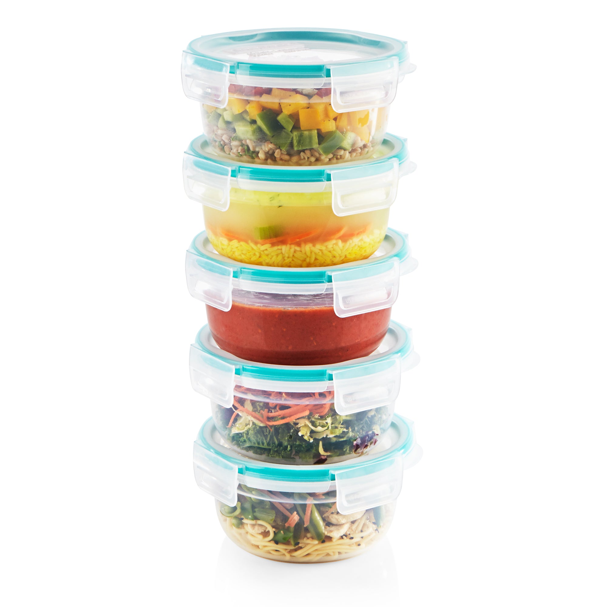 pyrex-snapware-total-solution-10-piece-round-meal-prep-set image 2