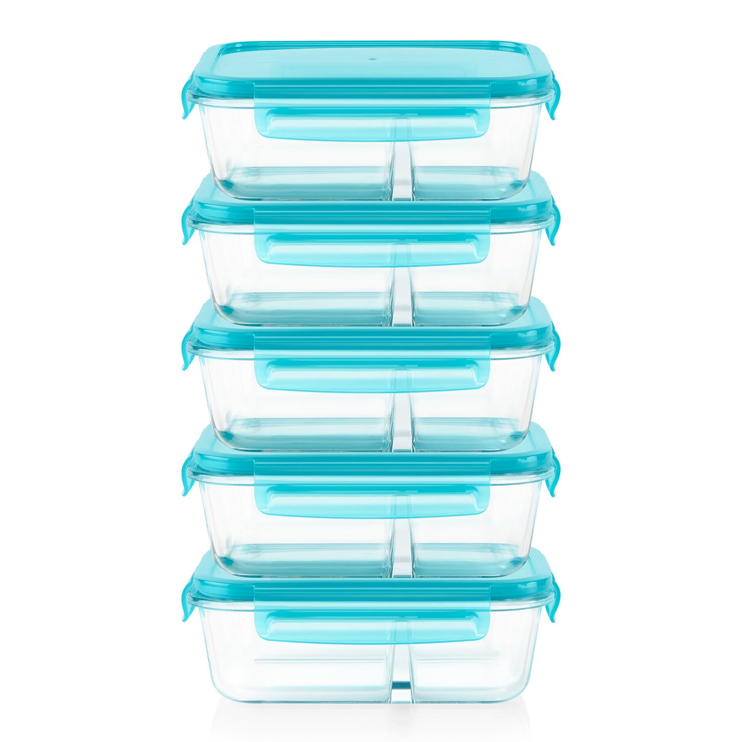 pyrex-mealbox-10-piece-divided-glass-storage-set image 1