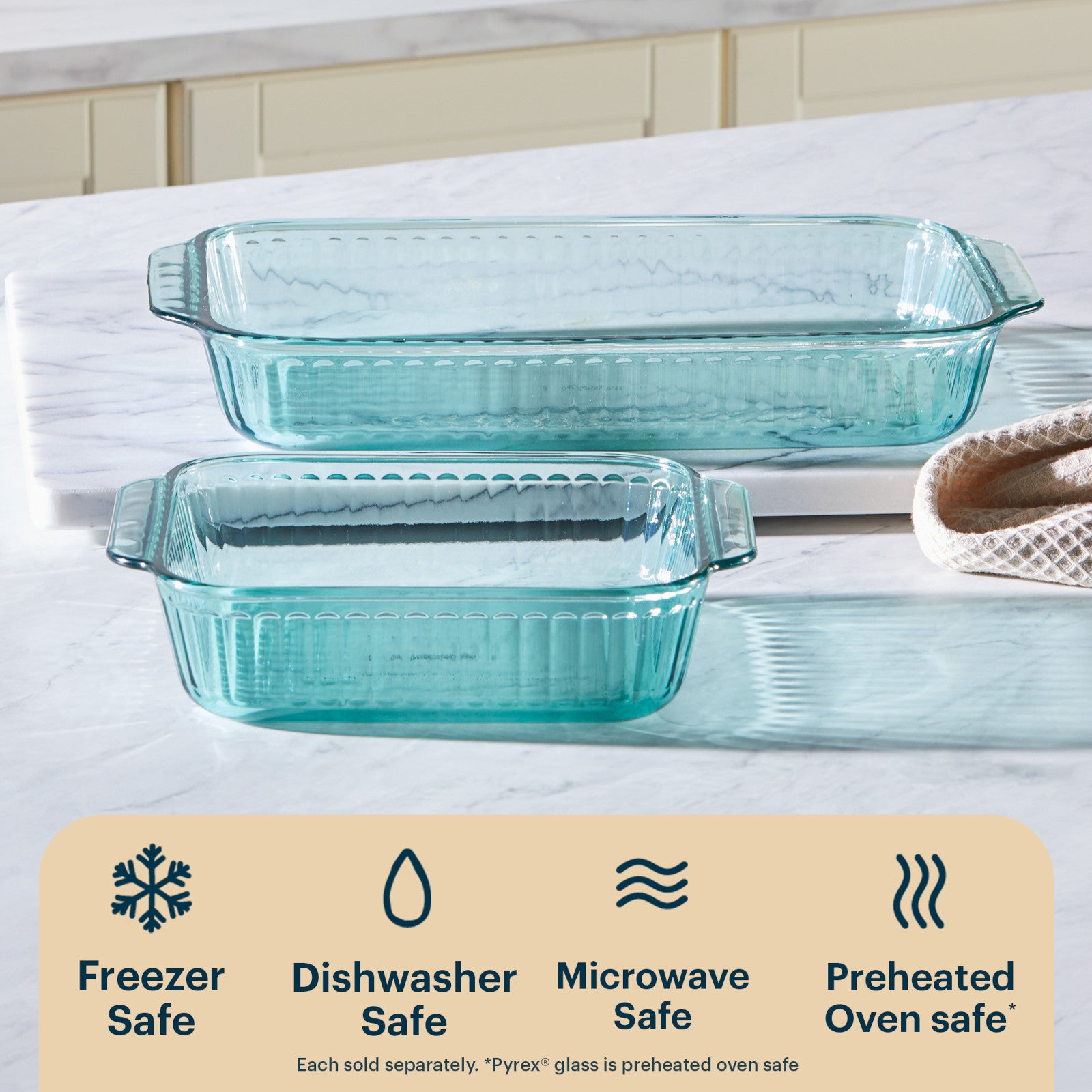 pyrex-sculpted-tinted-glass-8-inch-square-baking-dish-aqua image 4
