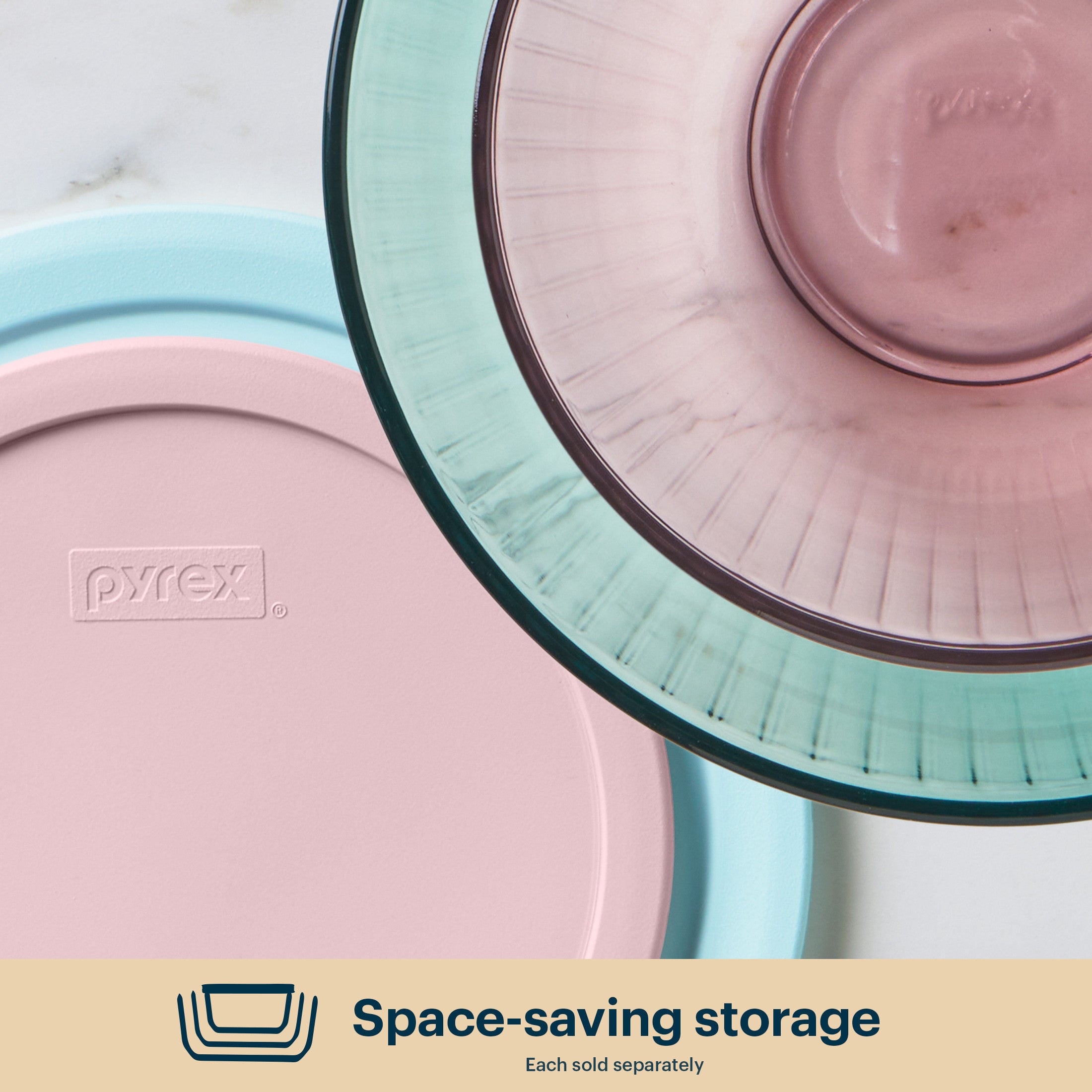 pyrex-sculpted-tinted-glass-2-3qt-mixing-bowl-with-lid-pink image 5