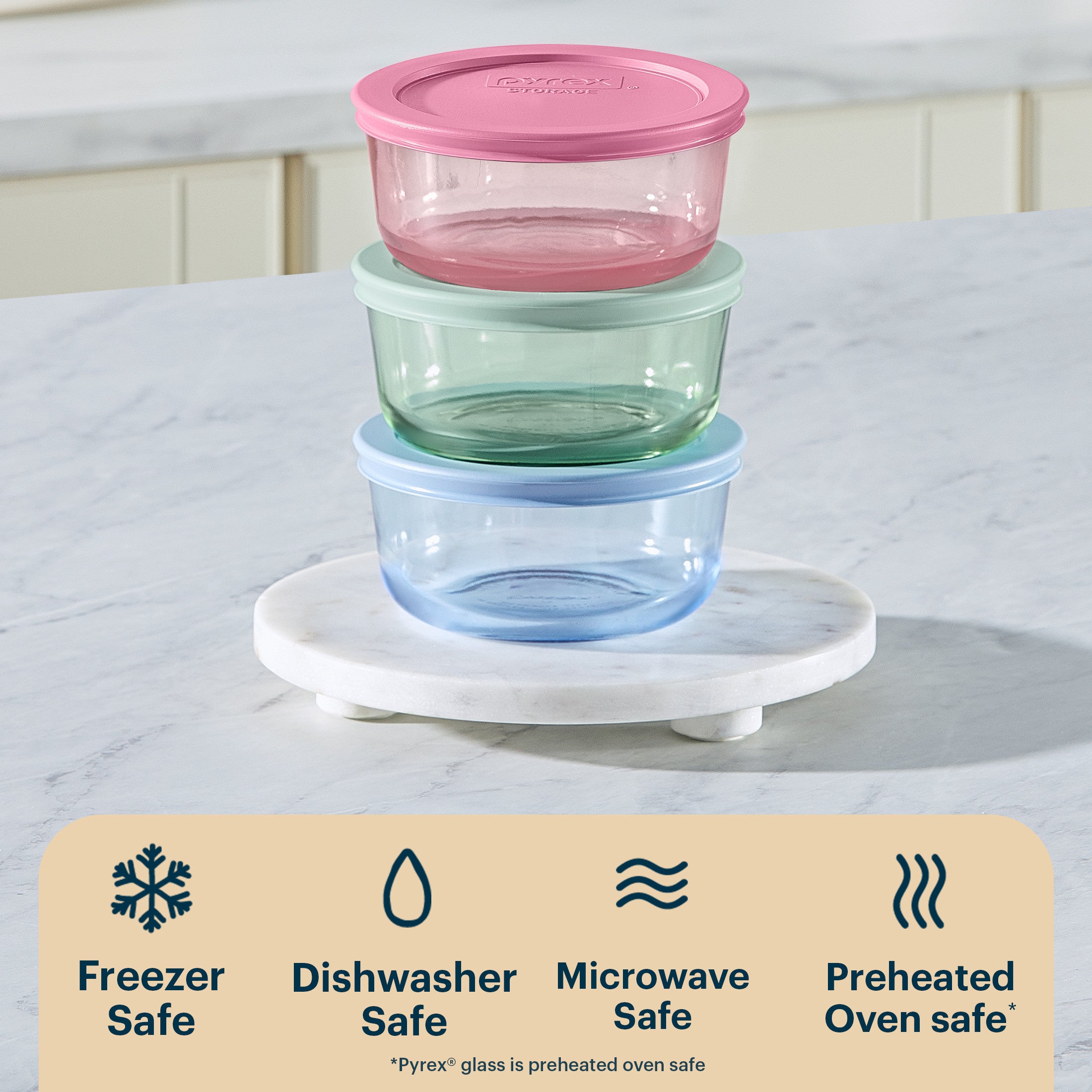 pyrex-simply-store-tinted-glass-2-cup-round-storage-containers-6-piece-set-mixed image 4