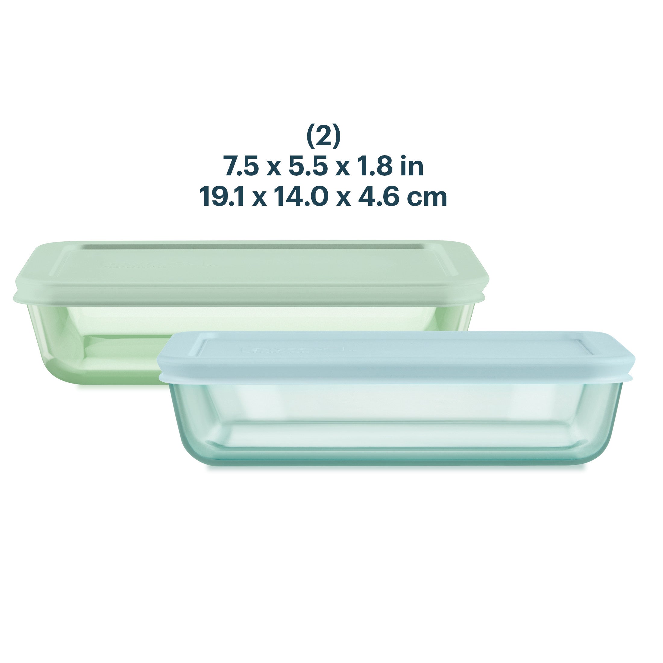 pyrex-simply-store-tinted-glass-3-cup-rectangle-storage-containers-4-piece-set-m image 3