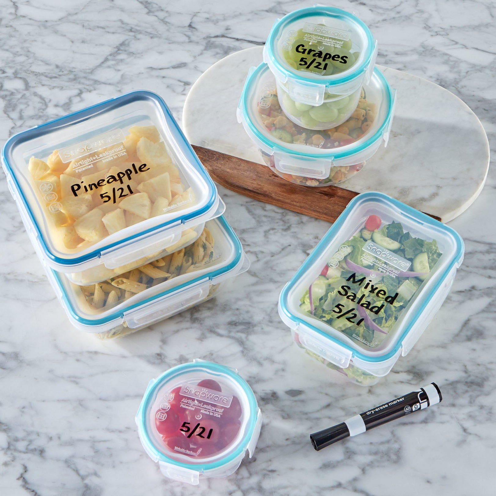 pyrex-snapware-total-solution-plastic-42-piece-food-storage-set image 4