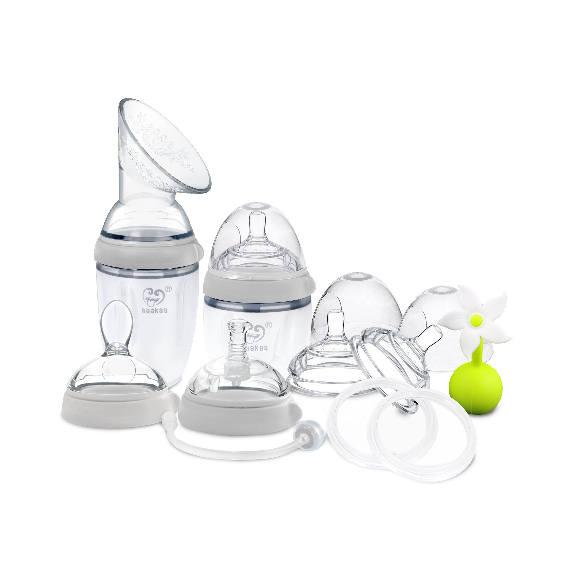 haakaa-gen-3-premium-pack-5-in-1-silicone-feeding-system image 1