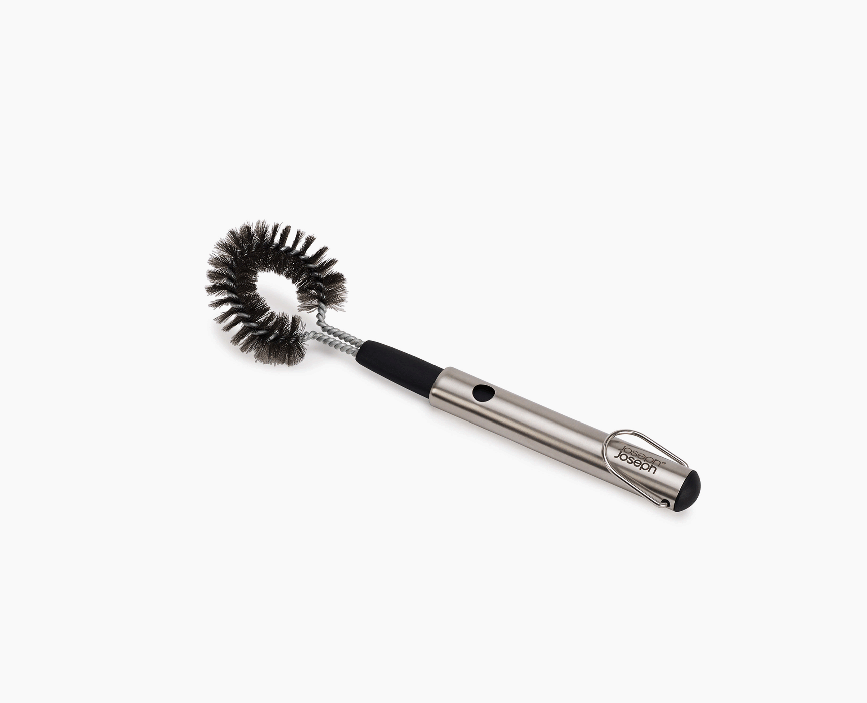 joseph-joseph-grillout-stainless-steel-bbq-cleaning-brush-with-extending-handle image 3