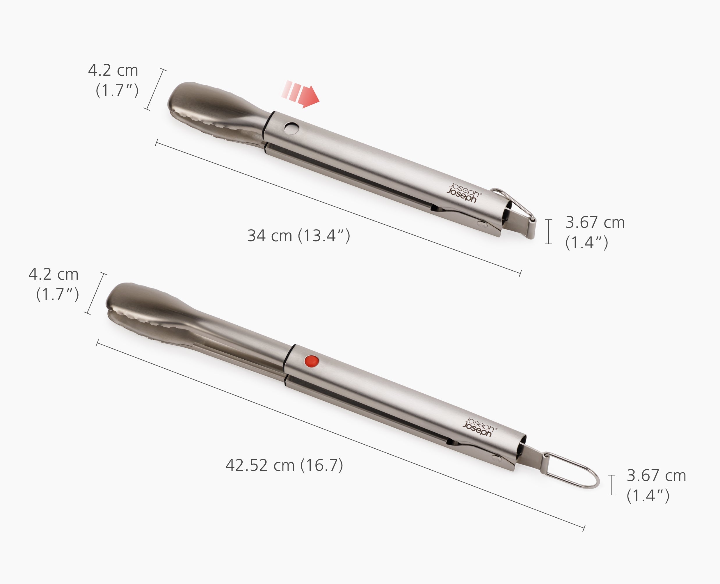 joseph-joseph-grillout-2-piece-stainless-steel-bbq-turner-tongs-set image 7