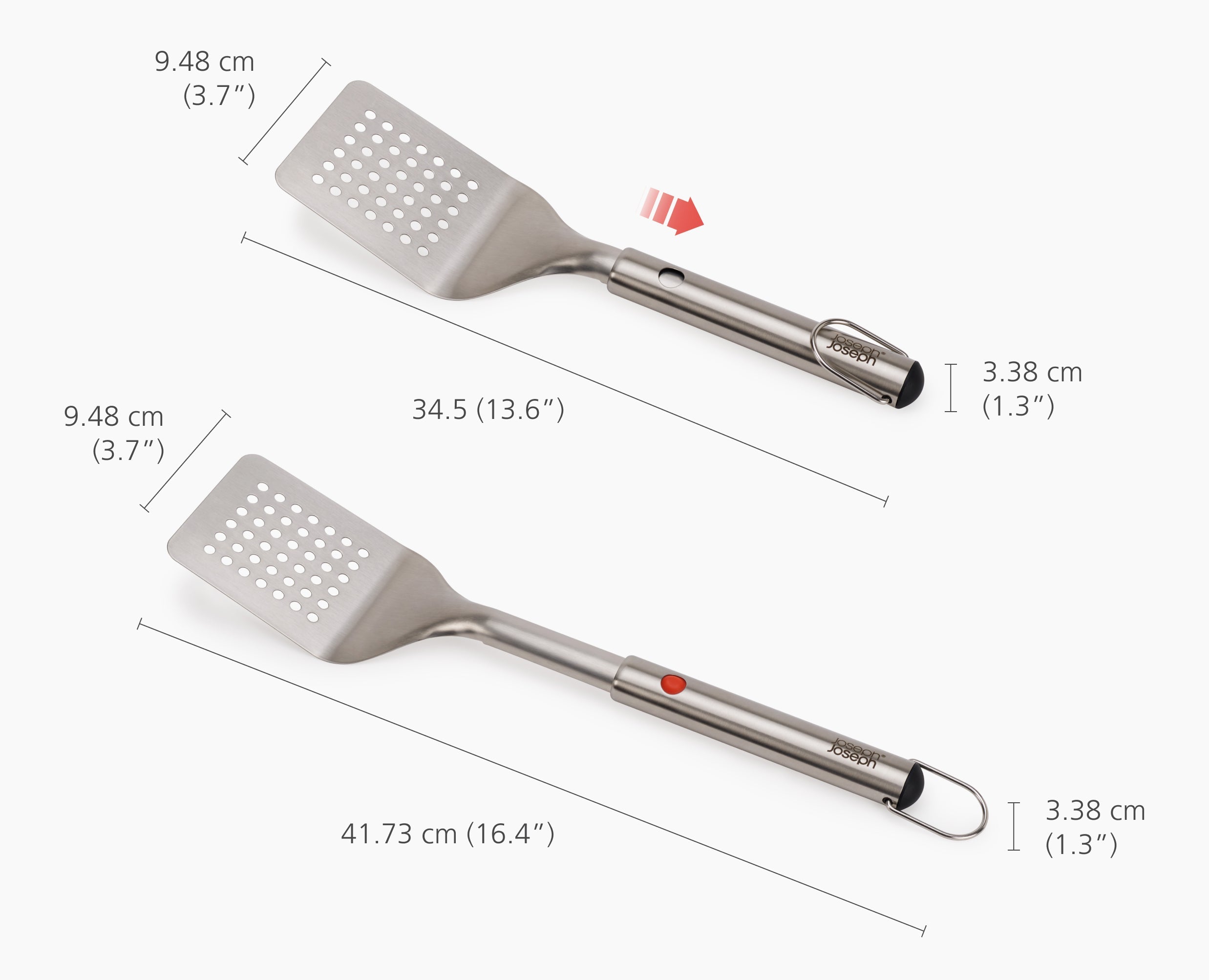 joseph-joseph-grillout-2-piece-stainless-steel-bbq-turner-tongs-set image 6