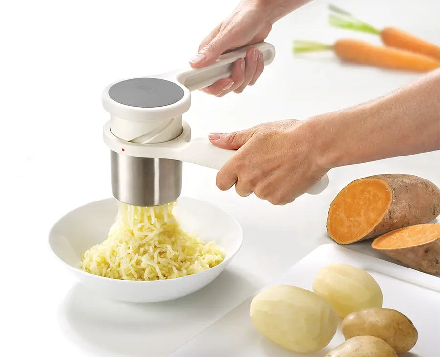 joseph-joseph-helix-3-piece-gadget-set-potato-ricer-garlic-press-citrus-juicer image 2