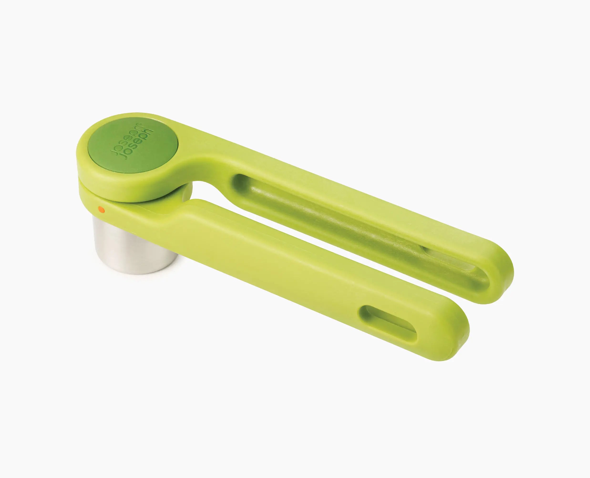 joseph-joseph-helix-green-garlic-press-twist-action-stainless-steel-nylon image 7