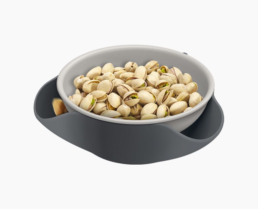 joseph-joseph-double-dish-grey-serving-bowl image 1