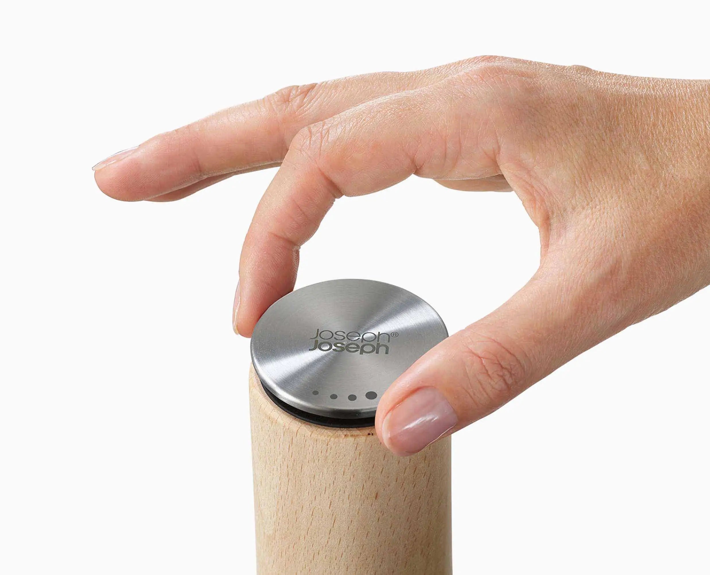 joseph-joseph-milltop-wood-salt-and-pepper-mill-set-2-piece image 6