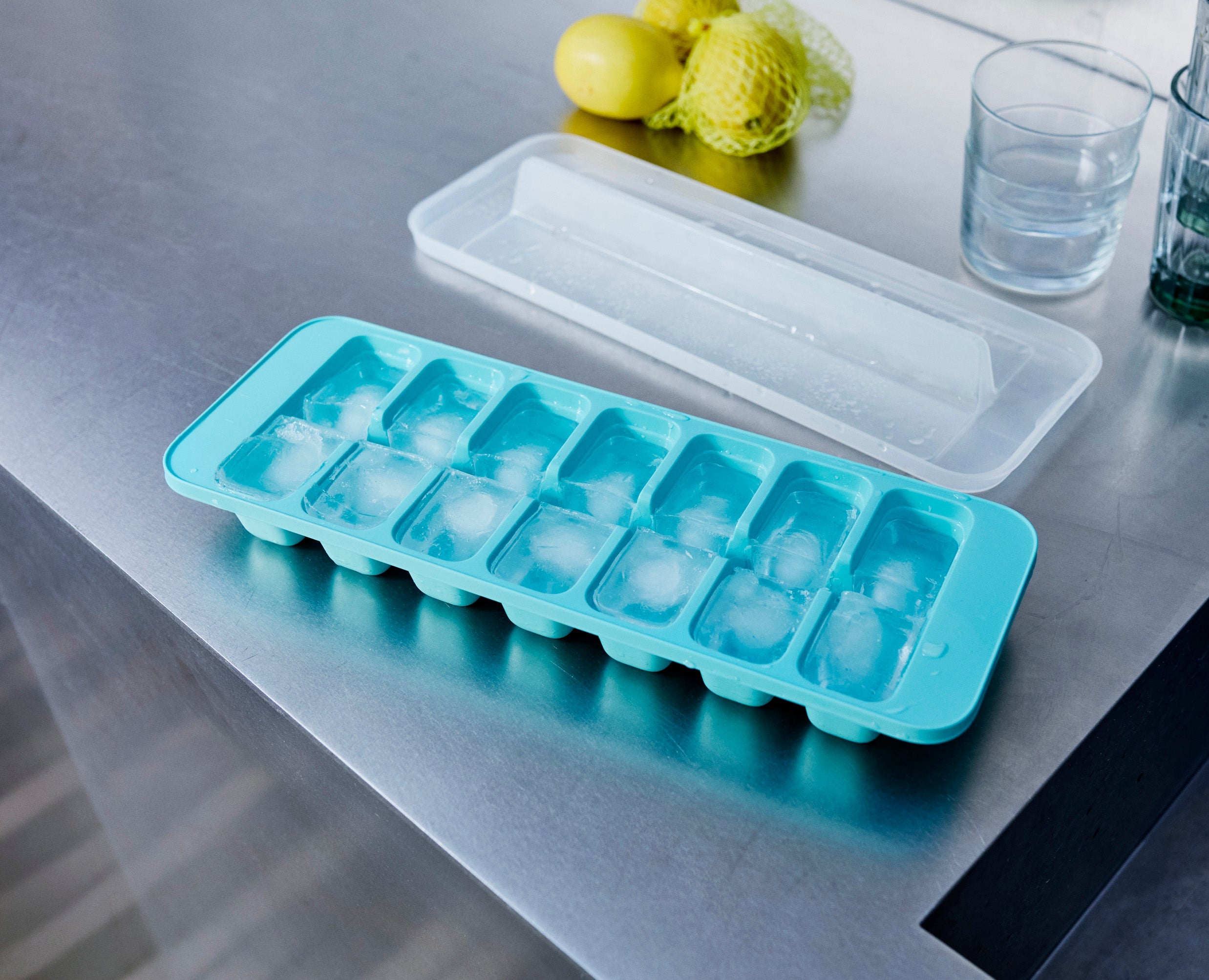 joseph-joseph-flow-easy-fill-blue-ice-cube-tray-2-pack image 5