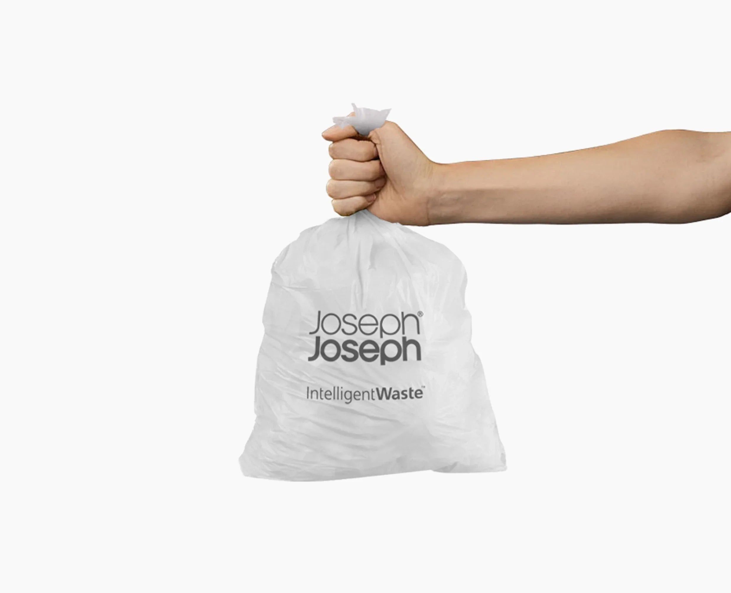 joseph-joseph-iw2-4l-white-food-waste-caddy-liners-4-pack-200-liners image 2