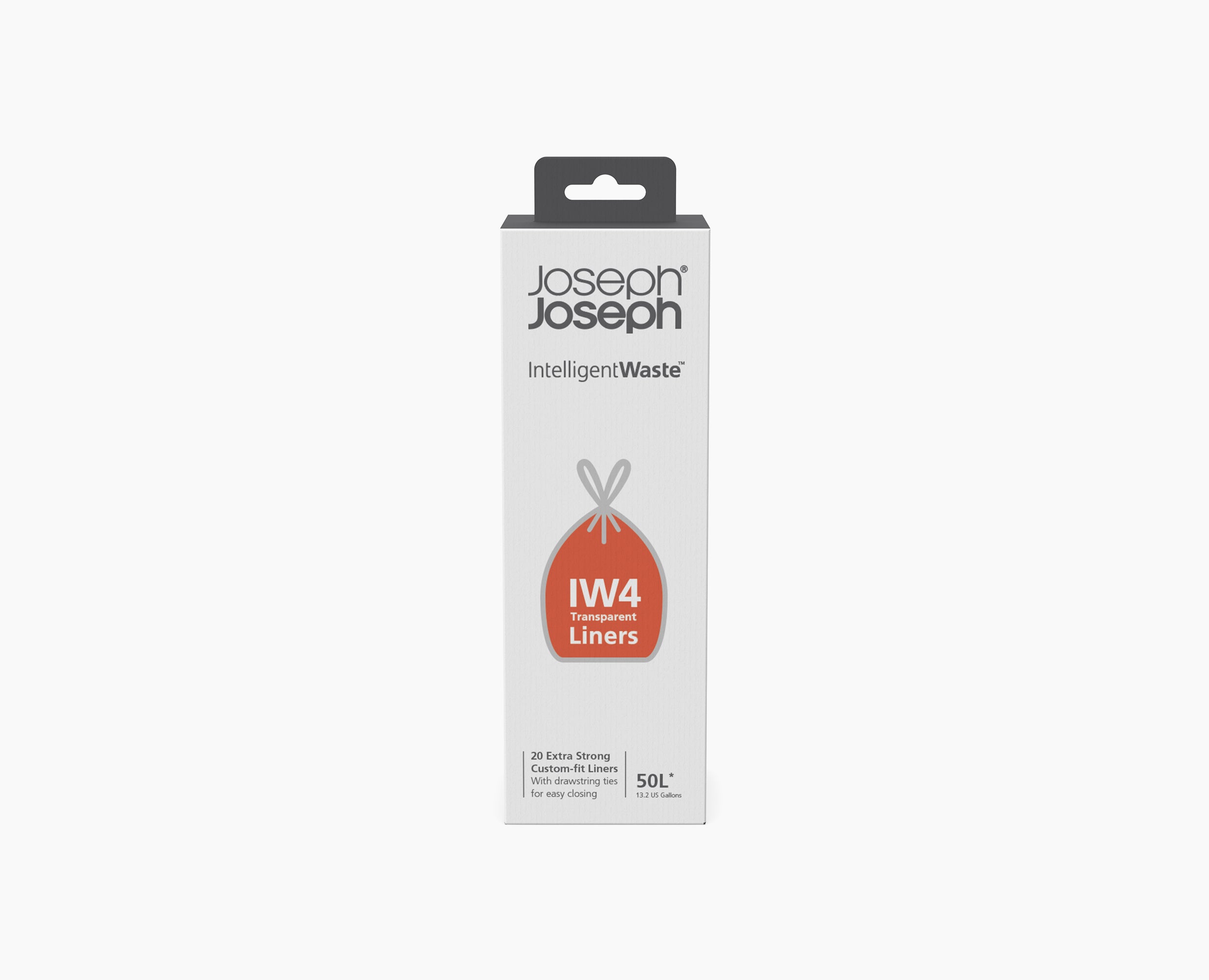 joseph-joseph-iw4-50l-clear-bin-liners-pack-of-20-for-titan-compactor image 3