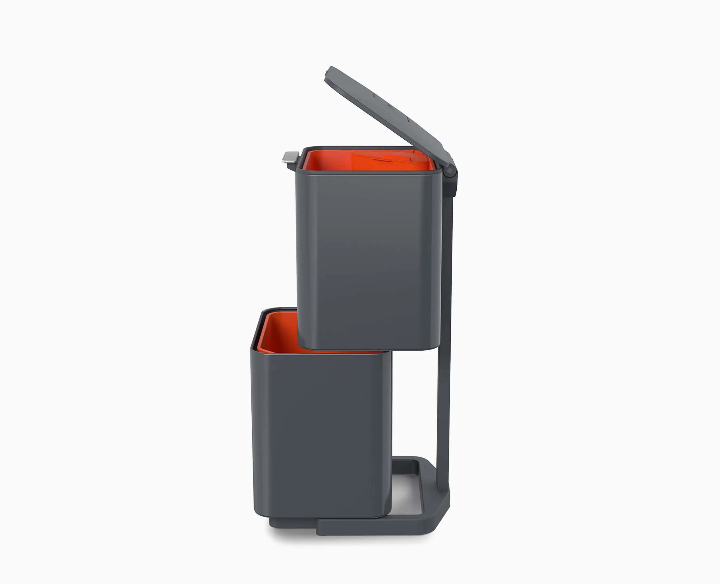 joseph-joseph-totem-max-60l-grey-waste-recycling-bin-starter-set image 3