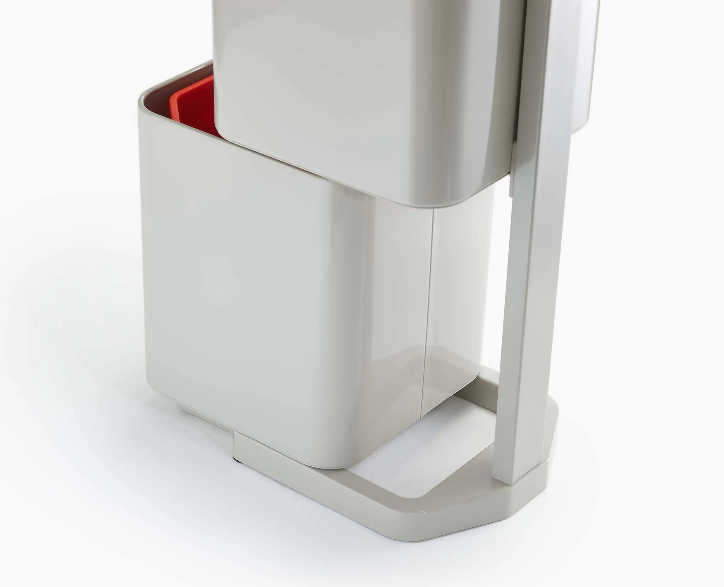 joseph-joseph-totem-compact-40l-dual-compartment-waste-recycling-bin-stone image 7