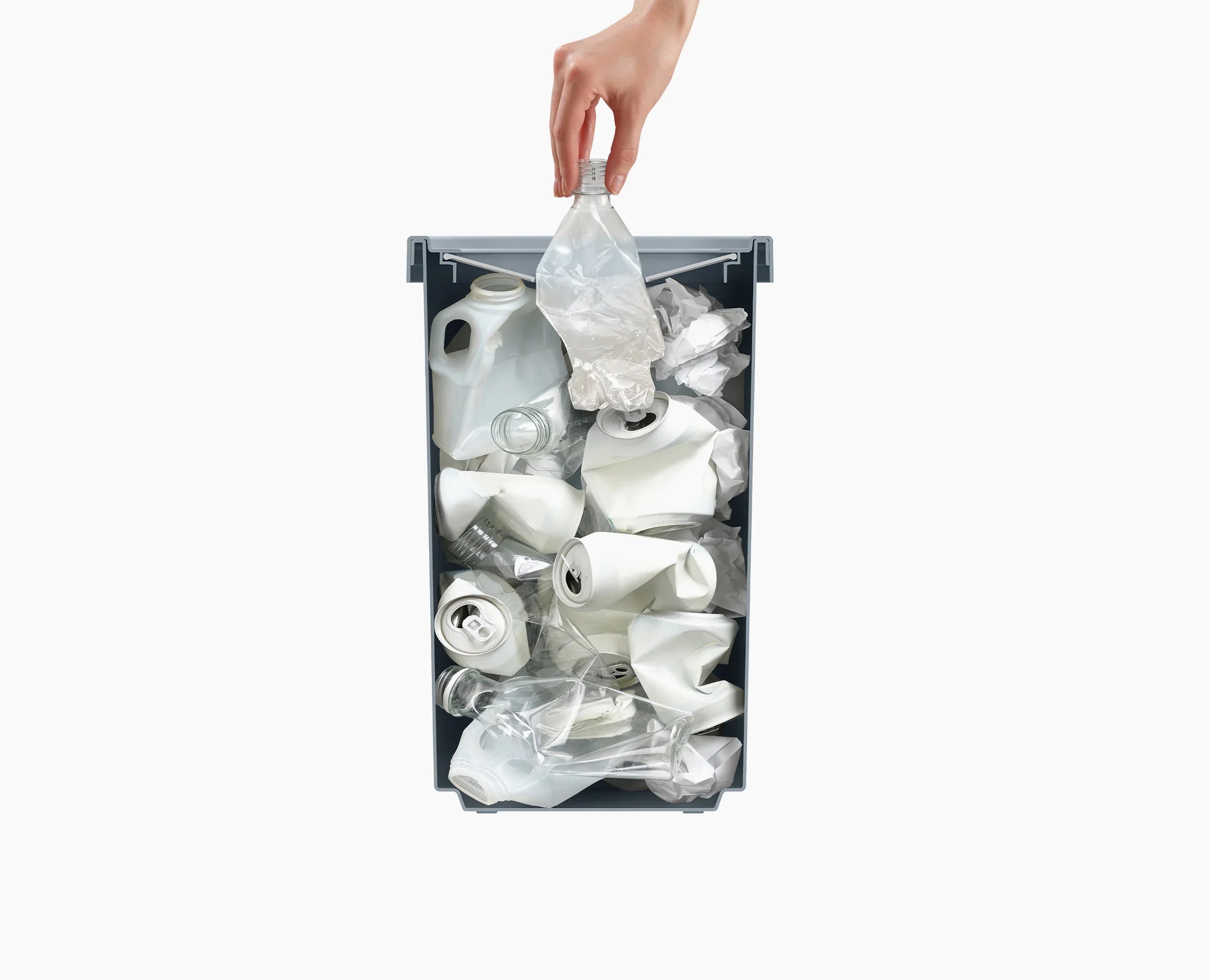 joseph-joseph-gorecycle-46l-light-blue-recycling-collector-caddy-set image 5