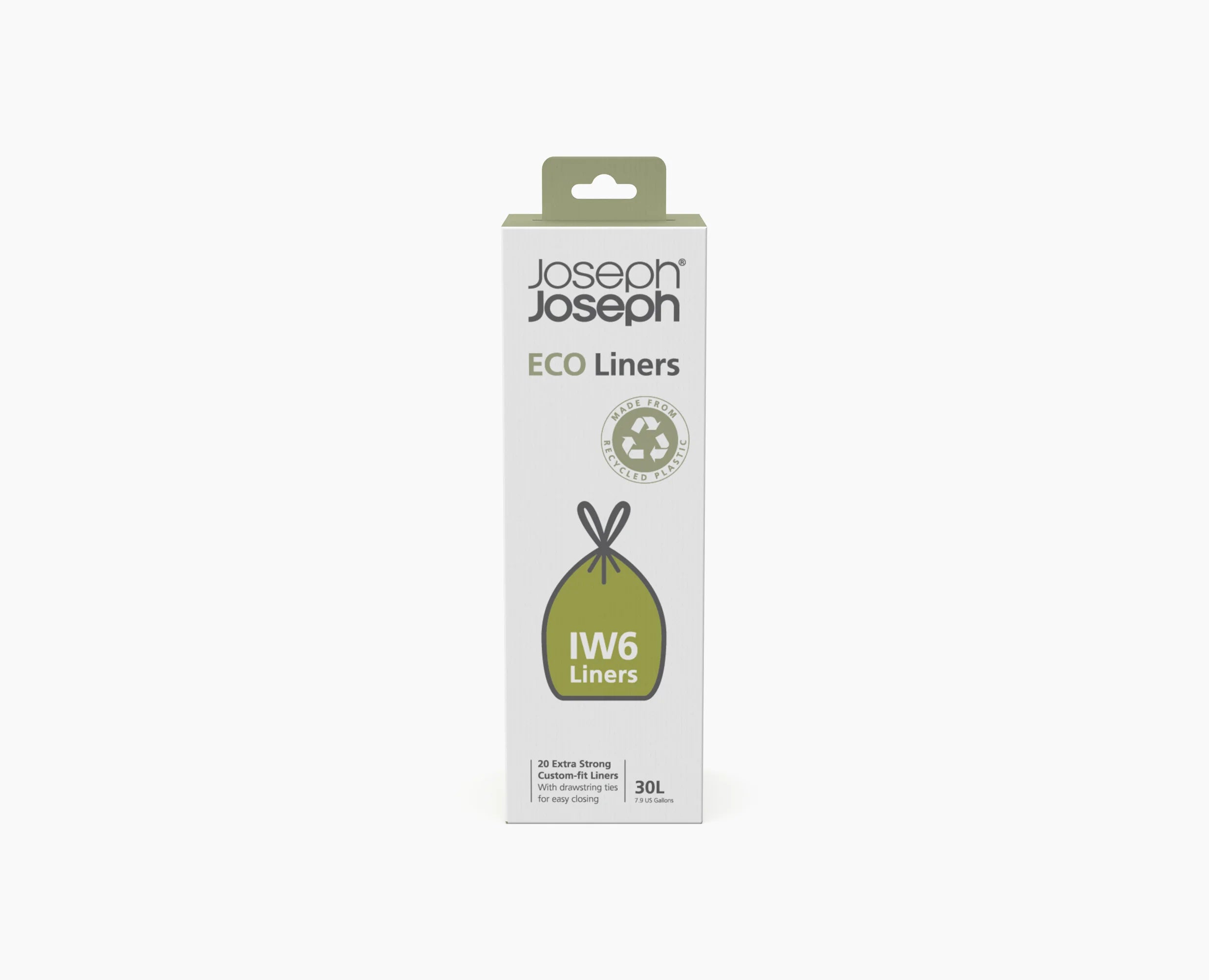 joseph-joseph-iw6-30l-grey-recycled-bin-liners-pack-of-20 image 3