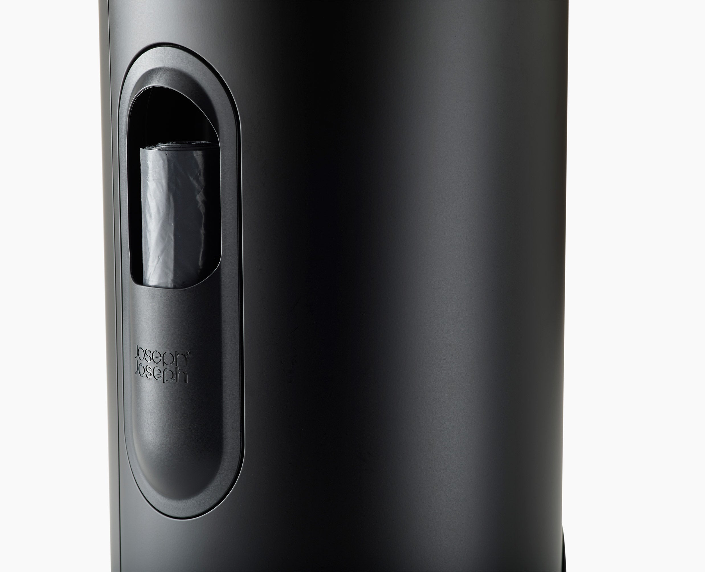 joseph-joseph-arc-10l-easy-push-matt-black-pedal-bin-starter-set-with-liners image 6