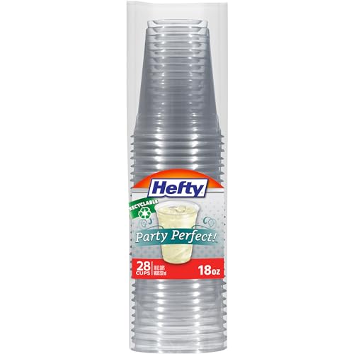 hefty-party-perfect-clear-plastic-cups-18-oz-28-count-large-disposable-party-cup image 8