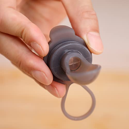 haakaa-silicone-baby-food-spoon-squeeze-feeding-spoon-with-dust-cover-compatible image 8
