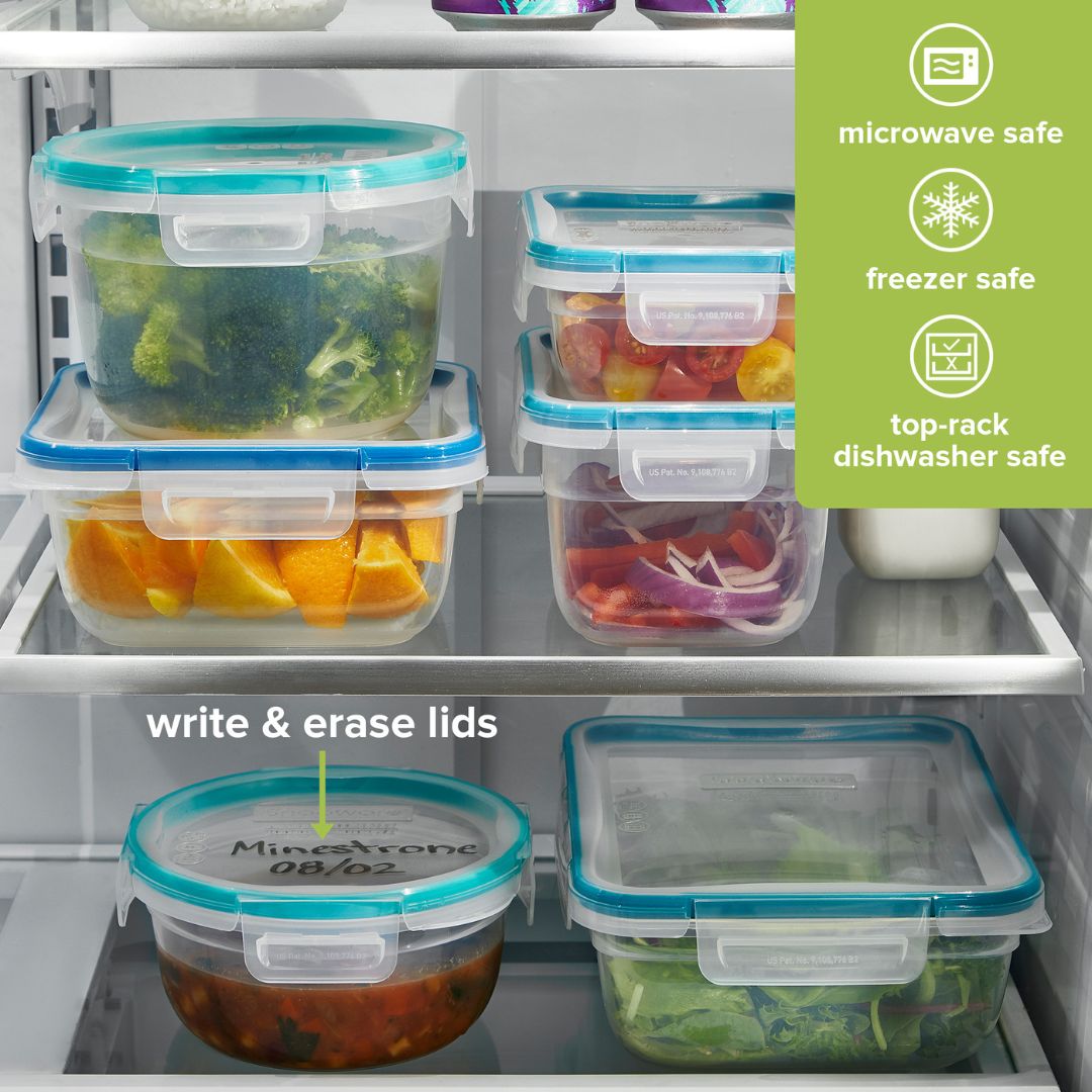 pyrex-snapware-total-solution-10-piece-plastic-container-set-with-airtight-lids image 4