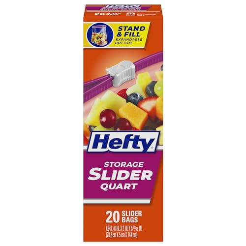 hefty-slider-storage-bags-quart-size-20-count-pack-of-9-180-total-with-maxlock-t image 7