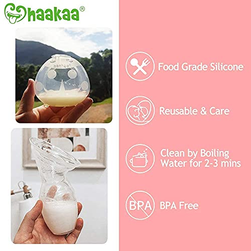 haakaa-ladybug-breast-milk-collector-manual-breast-pump-combo-5-oz-4-oz-2-pack image 8