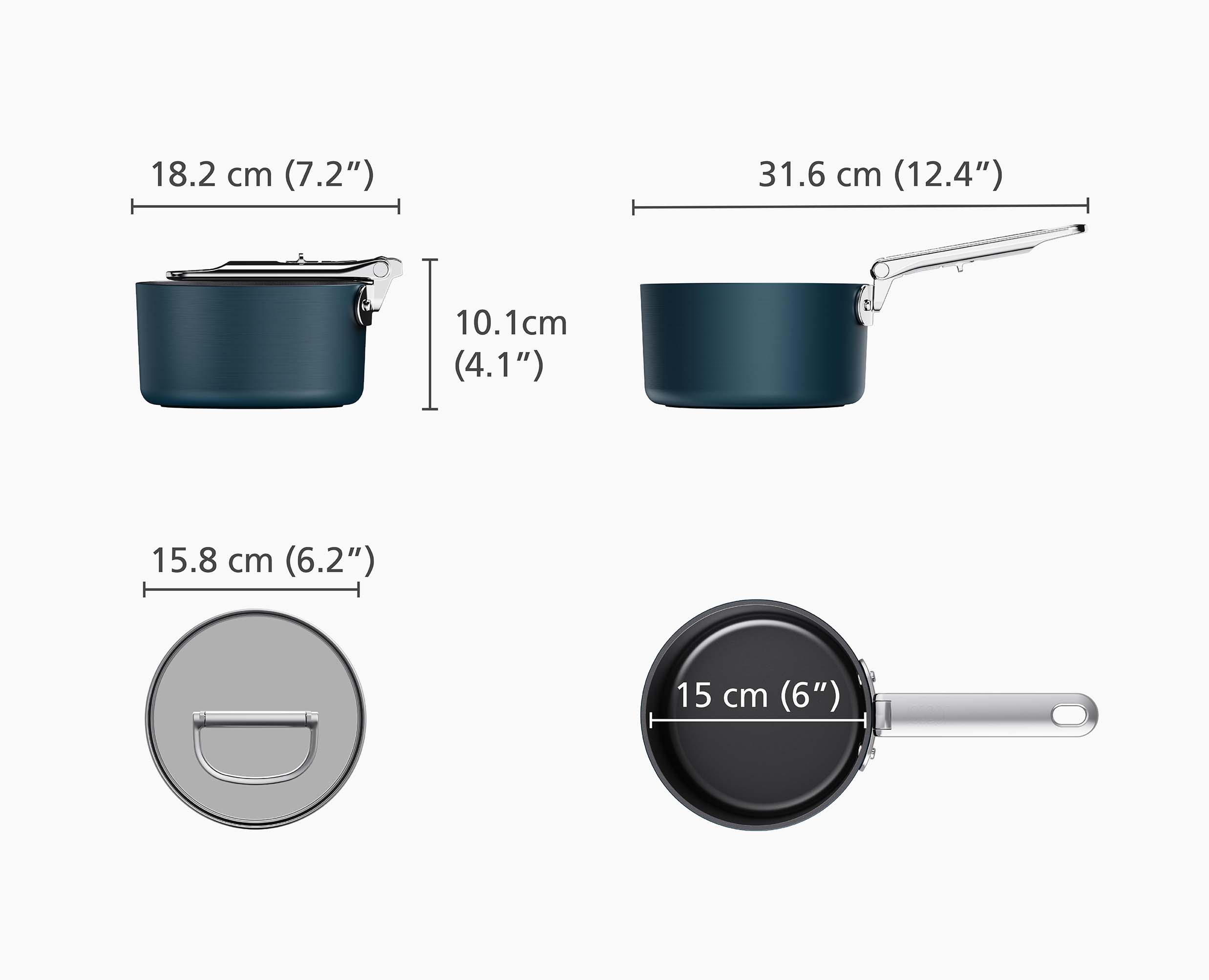 joseph-joseph-space-folding-handle-ceramic-non-stick-15cm-blue-saucepan-with-lid image 6