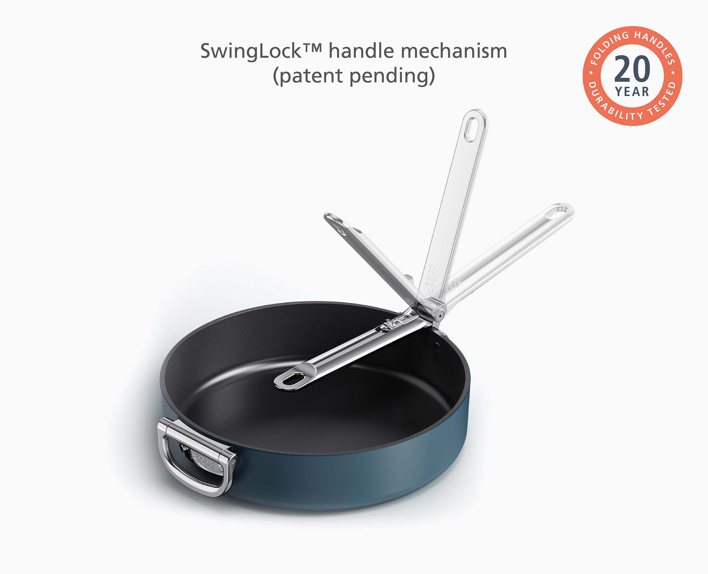 joseph-joseph-space-folding-handle-ceramic-non-stick-28cm-blue-saut-pan-with-lid image 5