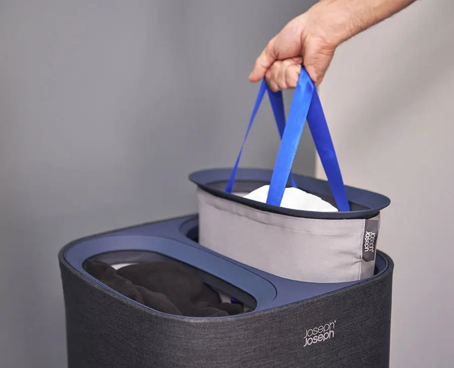 joseph-joseph-tota-60l-black-laundry-separation-basket image 2