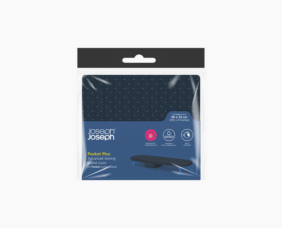 joseph-joseph-pocket-plus-90cm-advanced-blue-ironing-board-cover image 1