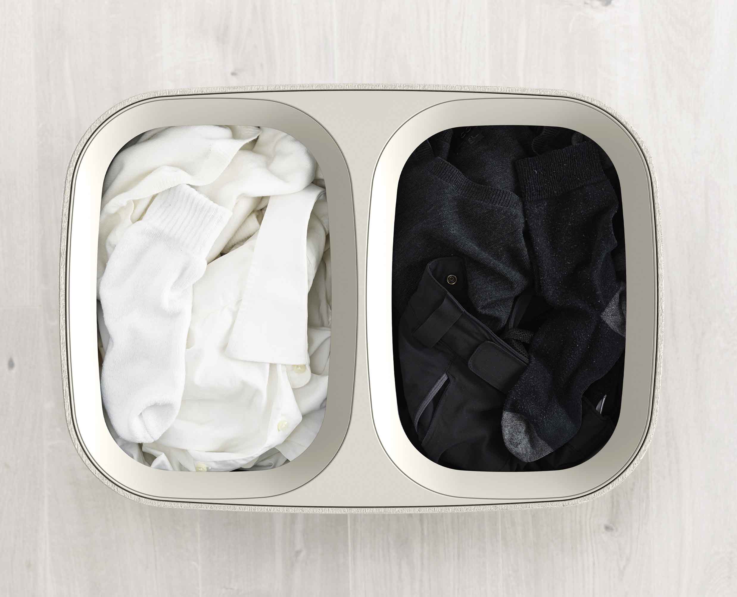 joseph-joseph-tota-90l-ecru-laundry-separation-basket-with-removable-bags image 4