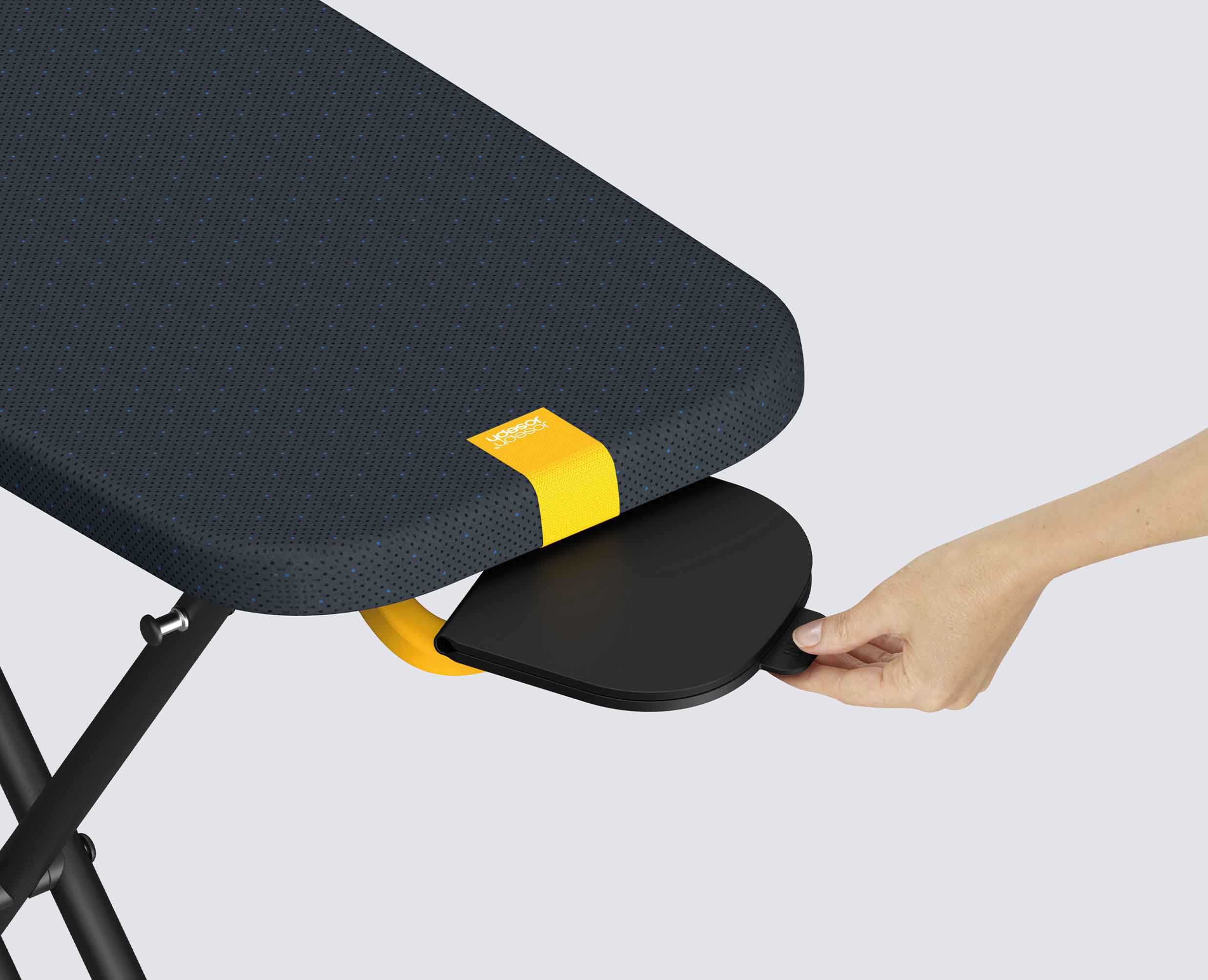 joseph-joseph-glide-compact-plus-110cm-blue-ironing-board-with-dripshield-cover image 5