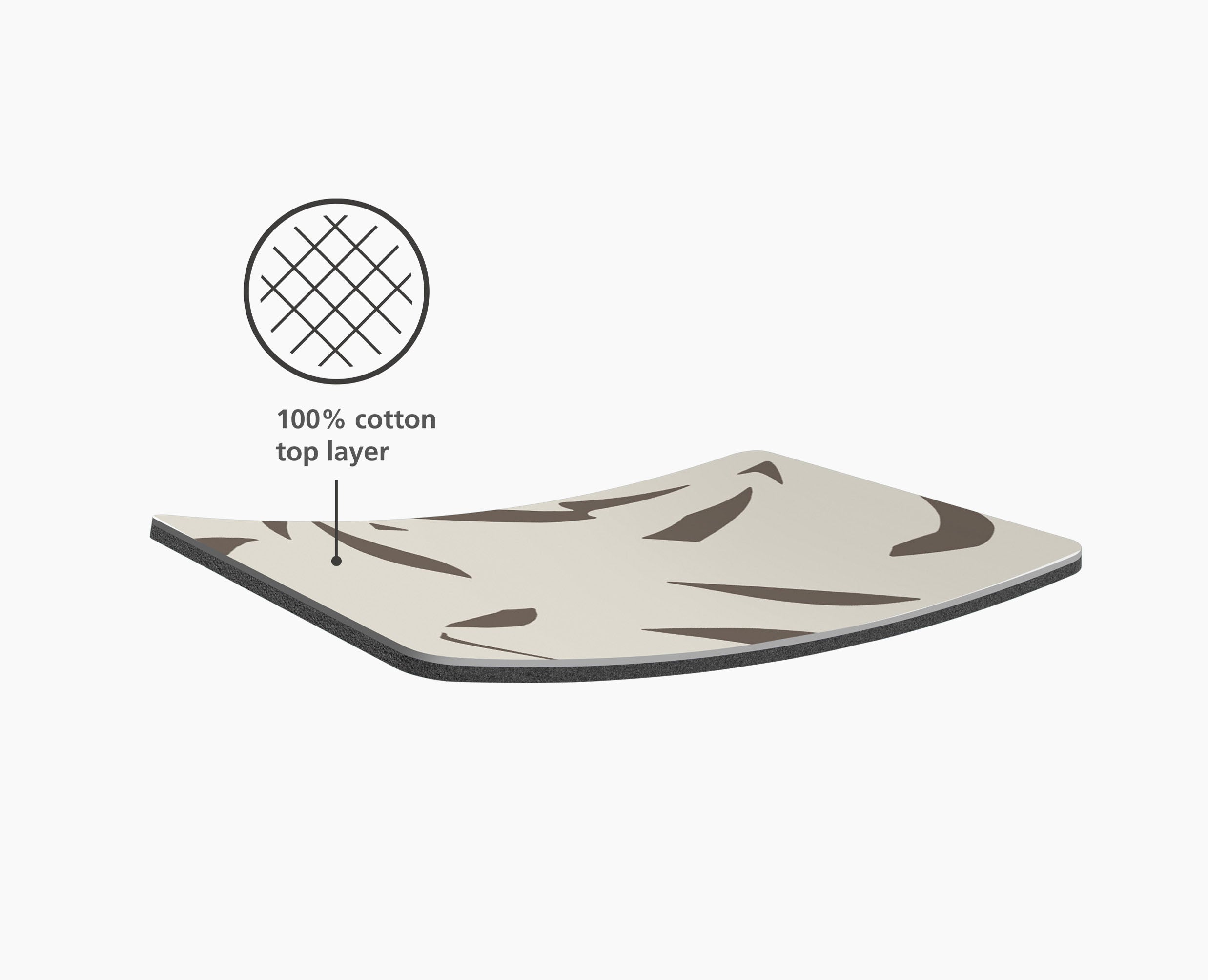 joseph-joseph-glide-compact-110cm-ecru-ironing-board-cover image 6