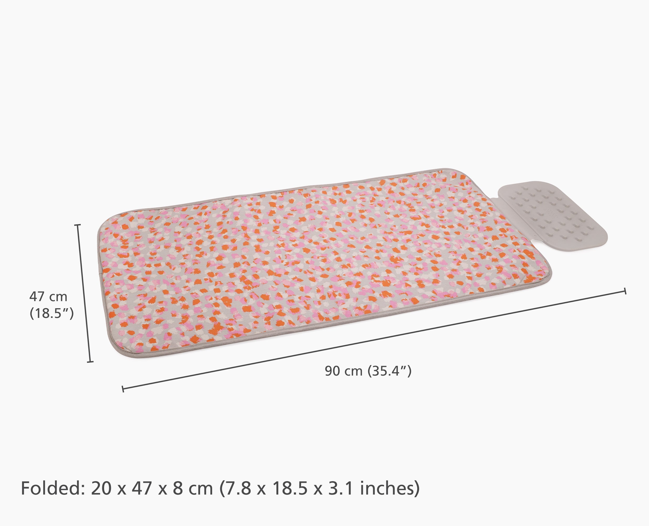 joseph-joseph-swift-90cm-table-top-ironing-mat-peach image 5