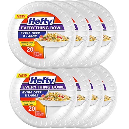 hefty-everything-foam-bowls-28-oz-9-inch-diameter-20-count-extra-deep-disposable image 8
