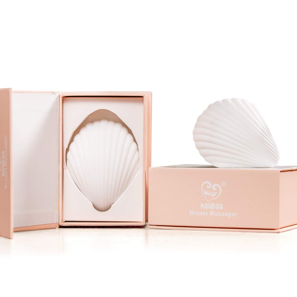 haakaa-breast-massager-usb-rechargeable-waterproof-silicone-lactation-massager-f image 6