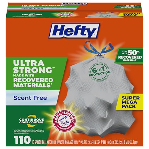 hefty-ultra-strong-tall-kitchen-trash-bags-made-with-50-recovered-materials-gray image 7