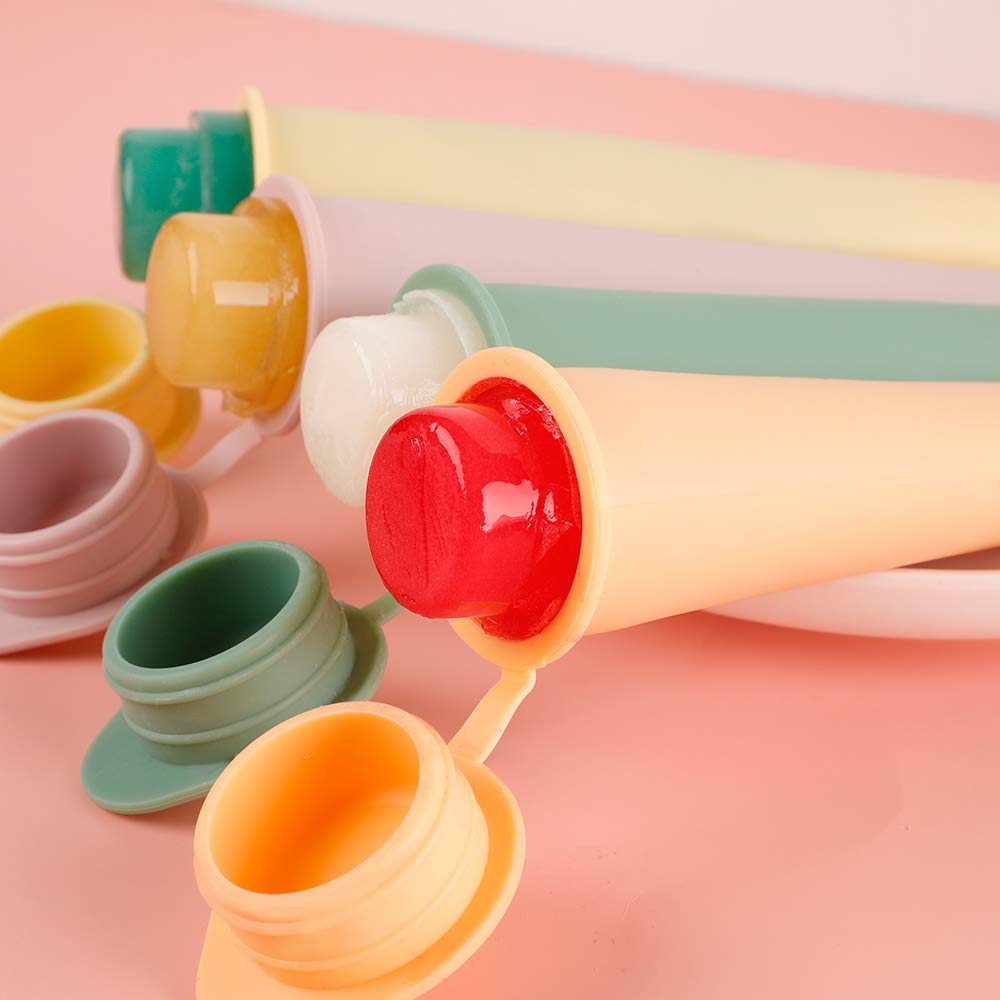 haakaa-silicone-popsicle-molds-for-kids-homemade-ice-pop-molds-4-pieces image 5