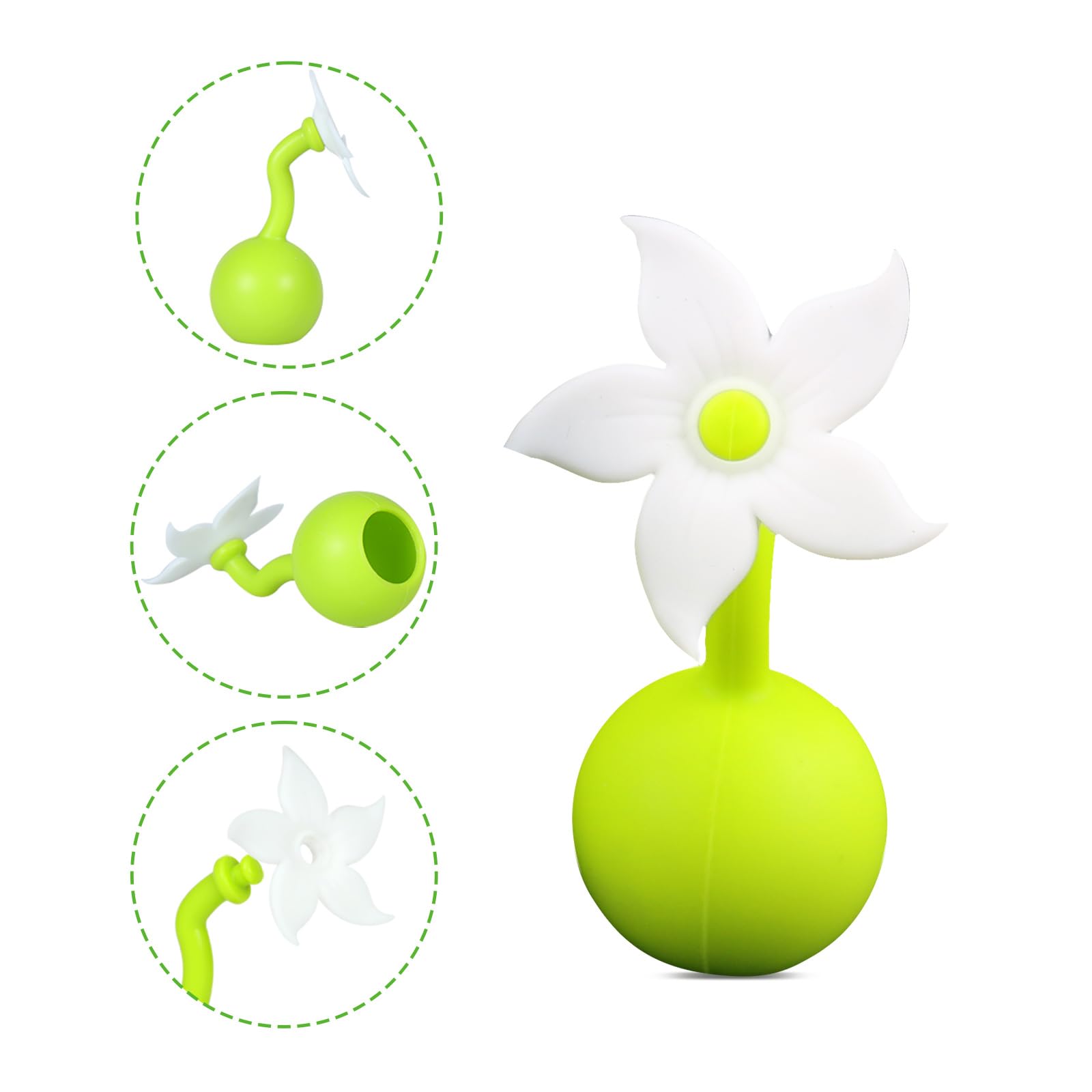 haakaa-silicone-flower-stopper-for-breast-pump-100-food-grade-silicone-compatibl image 6