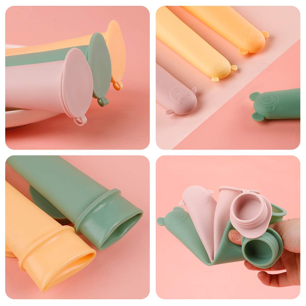 haakaa-silicone-popsicle-molds-for-kids-homemade-ice-pop-molds-4-pieces image 8