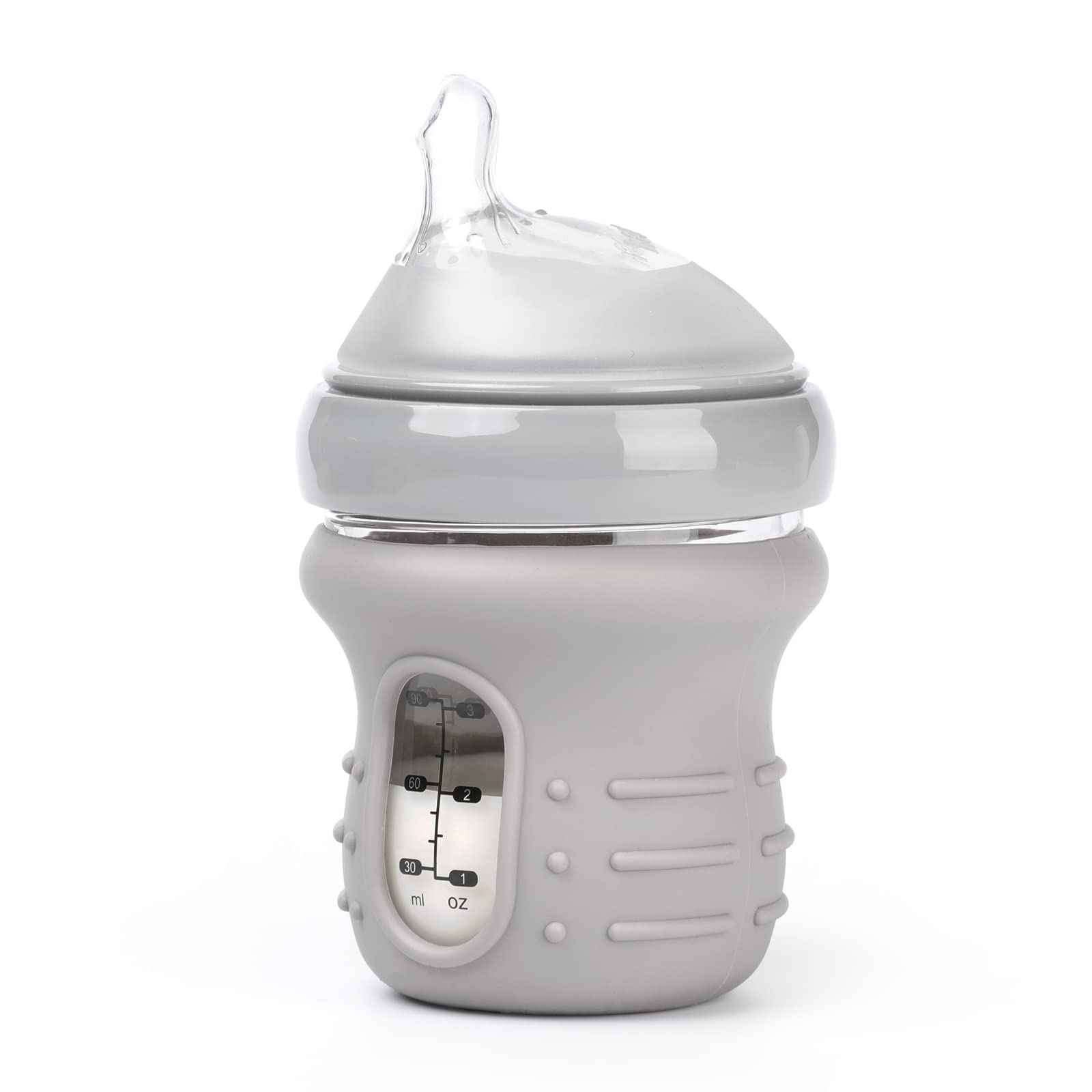 haakaa-glass-baby-bottle-sleeve-non-slip-silicone-cover-for-wide-neck-bottles-6o image 7