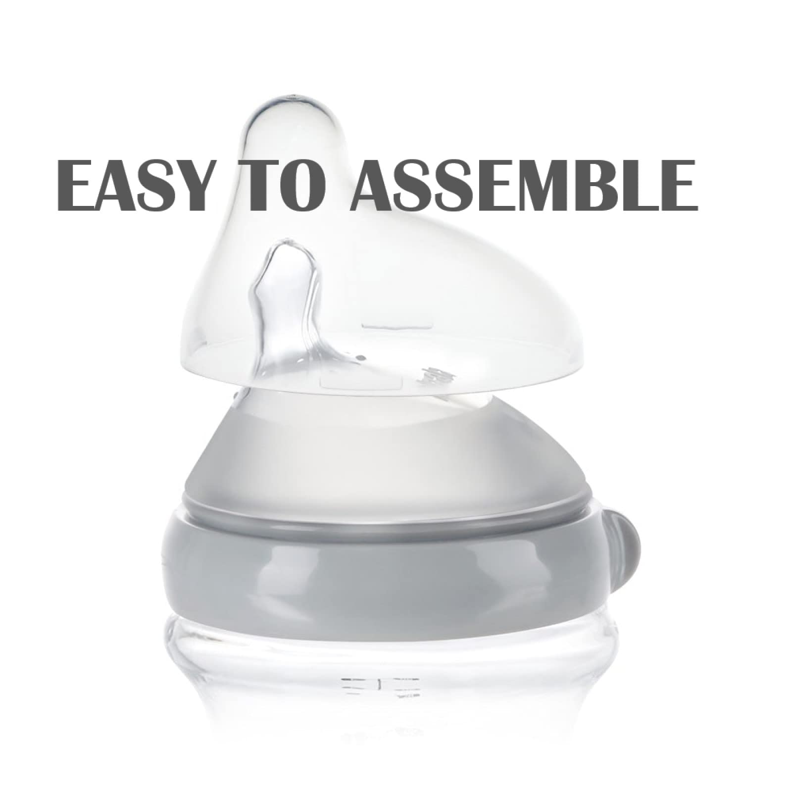 haakaa-gen-3-silicone-orthodontic-bottle-nipple-infant-teat-for-glass-silicone-b image 2
